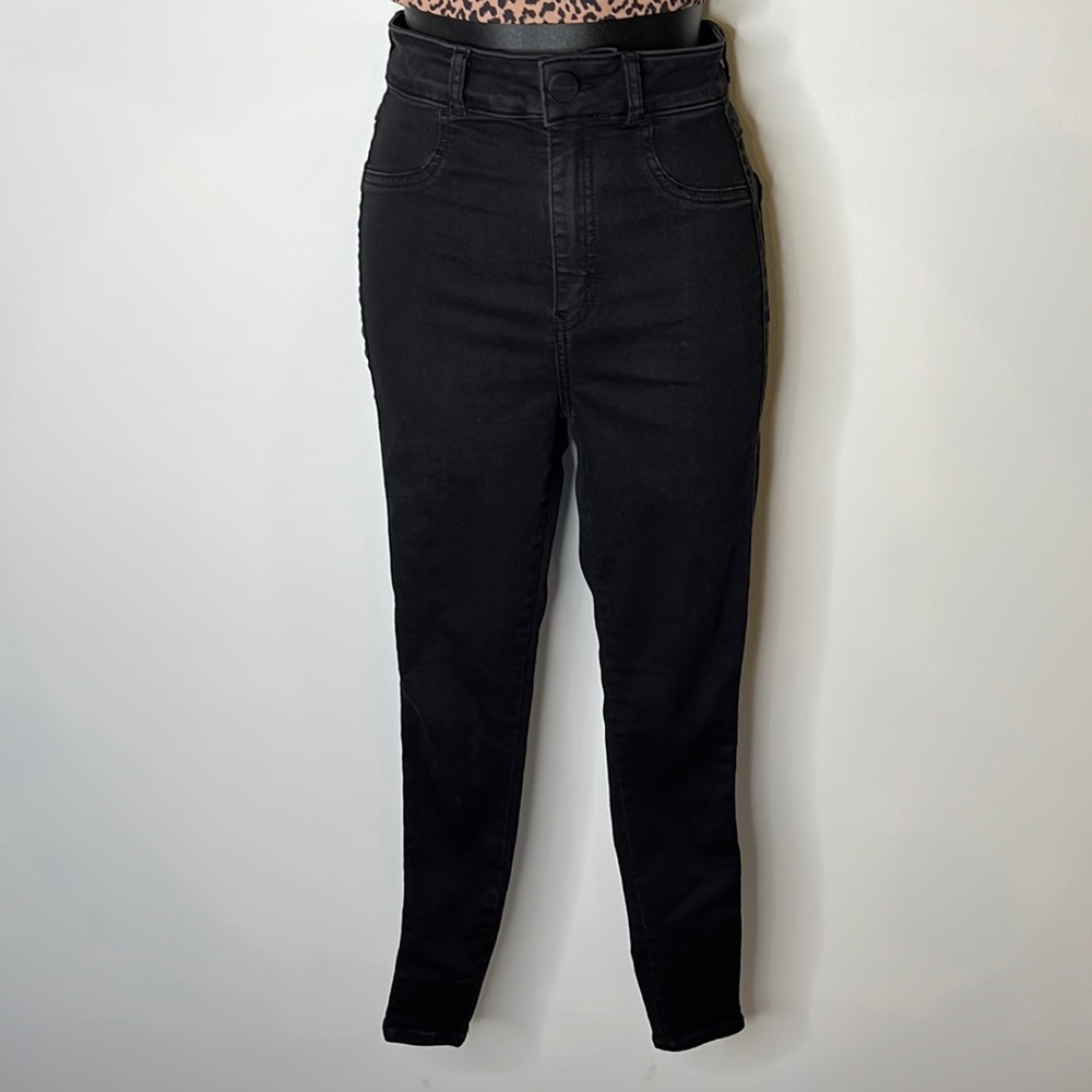 FIT JEANS - black Xs